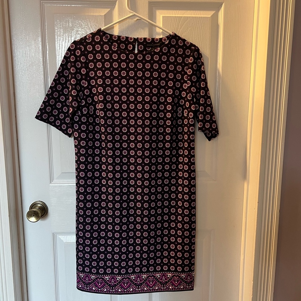 Banana Republic Women's Patterned Shift Dress
